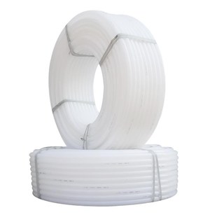 PE管白色自来水管硬管4分20塑料硬水管热熔管6分25一寸32防冻盘管