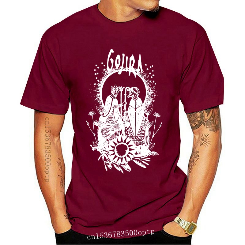 推荐New Authentic Gojira Band Ritual Union Heavy Metal T-Shi