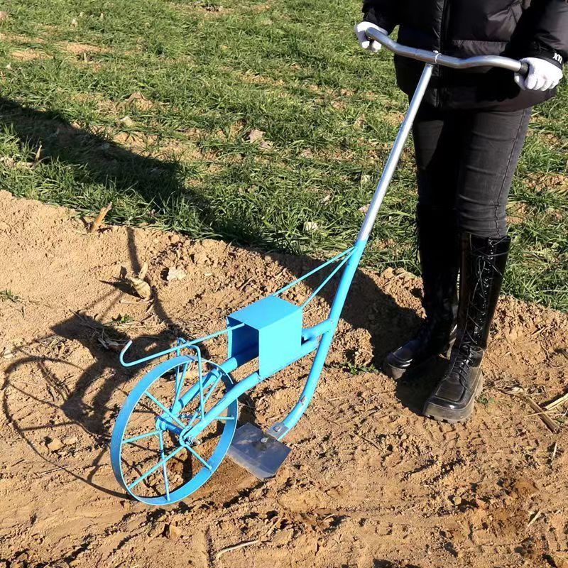 锄草神器除草刀铲犁地翻土机松土工具家用开沟锄头人工单人手拉犁