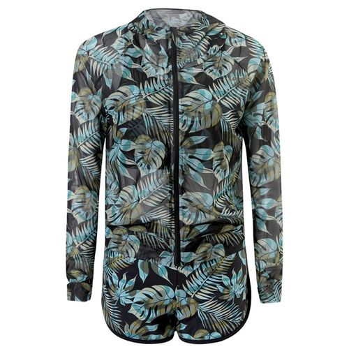 泳衣女长袖分体三件套罩衫遮肚显瘦防晒速干保守温泉度假游泳套装