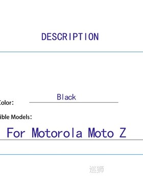 original For Motorola MOTO Z Droid Display XT1650 XT1650-05