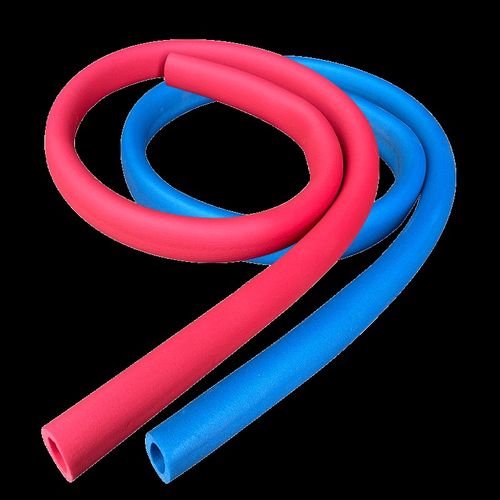 彩色橡塑保温管ppr红蓝水管保护套空调铜管铁管防护保温棉B1阻燃