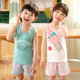 Vest Boy Girl Pajamas Sleeveless 推荐 Sets Summer Cotton