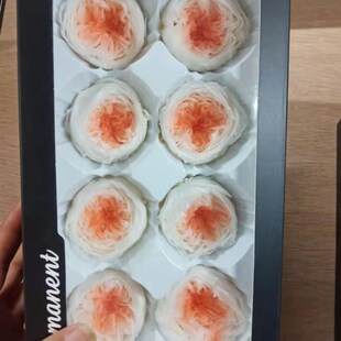 8PC Immortal Rose Flower Head high quality Grade A Preserved