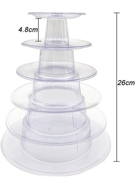 4/6 Layer  High Quality Macaron Tower Cake Stand cake Macaro