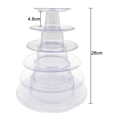 4/6 Layer  High Quality Macaron Tower Cake Stand cake Macaro