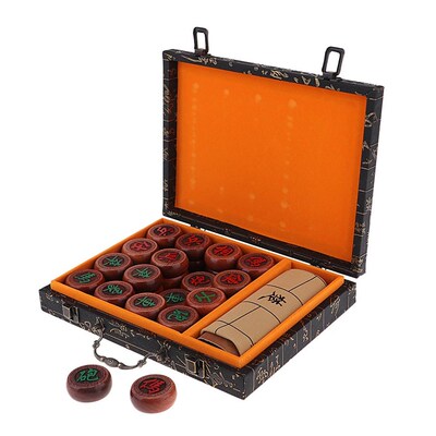 Deluxe Traditional Chinese Chess Set Board  Xiangqi with P C