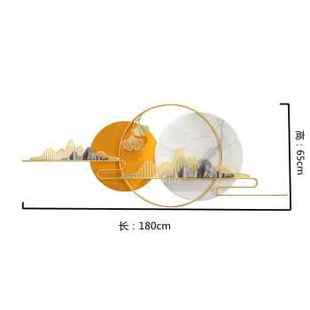 创意壁挂客厅电视墙装 饰挂 饰品卧室房间墙面装 新中式 急速发货新品