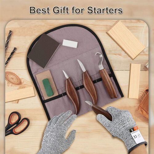 1/3/5/7/10/12pcs Wood Carving Tools Chisel Woodworking Cutte