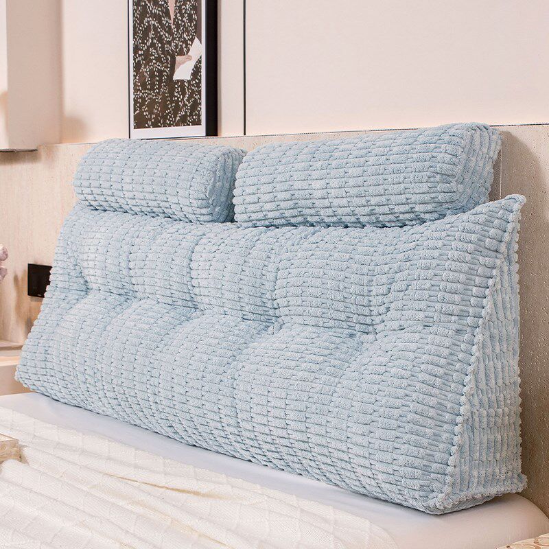 三角靠枕床头大靠背沙发榻榻米防撞软包靠垫可拆洗床上半躺神器,居家布艺,床头靠垫,淘宝优惠券,粉丝福利购,淘宝优惠卷