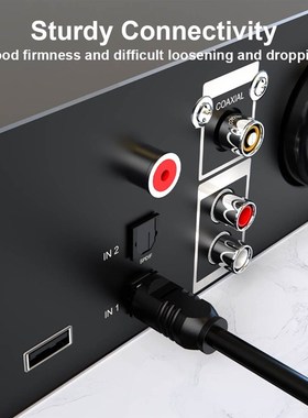FS Digital Optical Audio Cable Toslink 1m 3m SPDIF Coaxial C