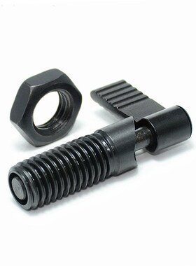 PMXRB/PMXRM粗牙旋钮柱塞L型螺纹直径M8 10把手全身金属弹簧柱塞