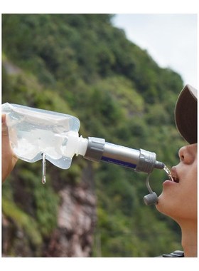 Water Filter Straw Outdoor Water Purifier System with 5000 L