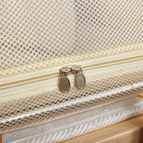 儿童子母床梯形上下铺双层床蚊帐1.2米蒙古包母子床1.35m 1.5纹文