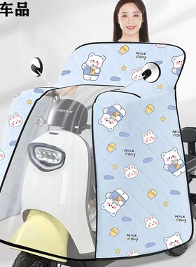 雅迪冠能电动车夏季挡风被乐乔锐宾速讯dm6s魅影dm630摩登锐程q7