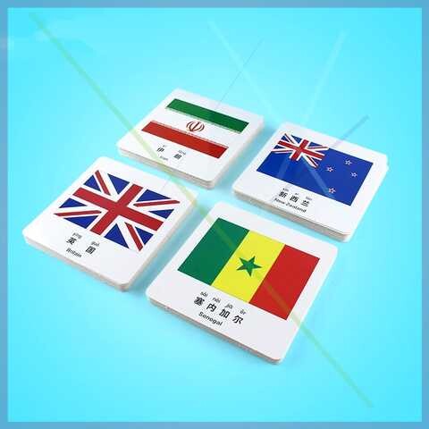 速发标志大全图世界各国国旗大全书儿童认识名各国国旗卡片国家国