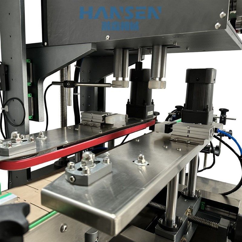 全自动伺服扭力旋盖机自动上盖伺服旋盖机四轮松紧扭力可调旋盖机