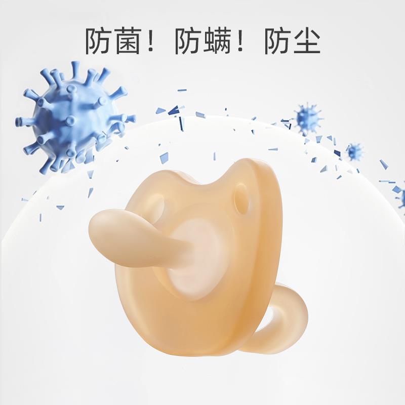 推荐日本bakala安抚奶嘴超软新生的0婴儿防胀气3个月矽胶仿真母乳