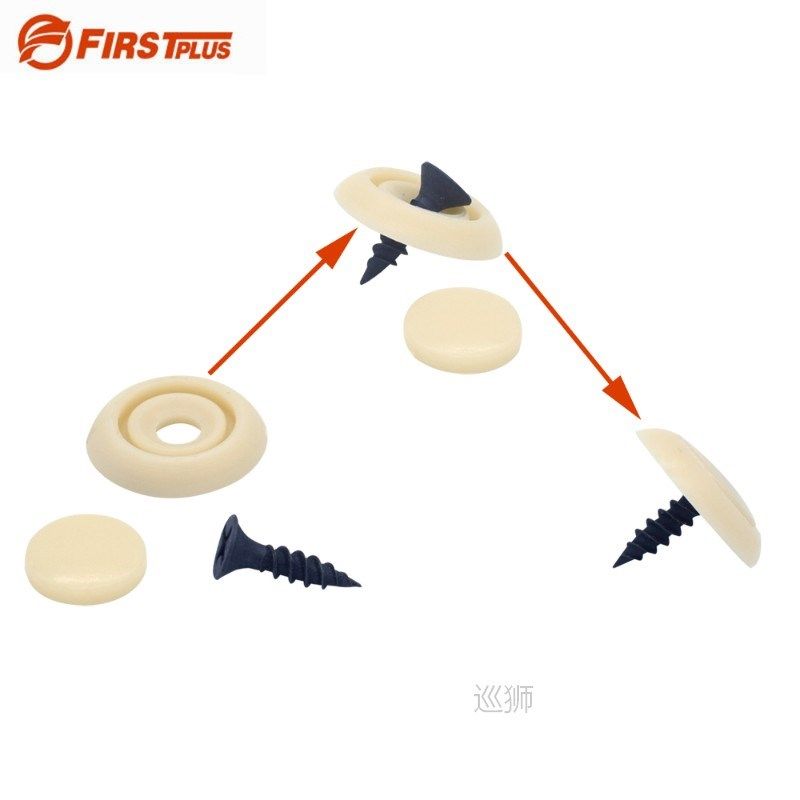 50 x Automotive Car Roof Button Snap Rivets Retainer Auto Sc