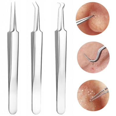 速发Stainless Steel Acne Clip Acne Needle Blackhead Removal