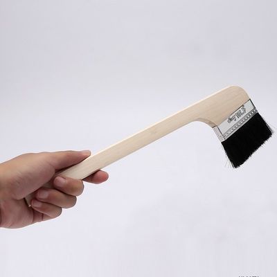 速发Wooden Paint Brushes Long handle elbow for wall painting