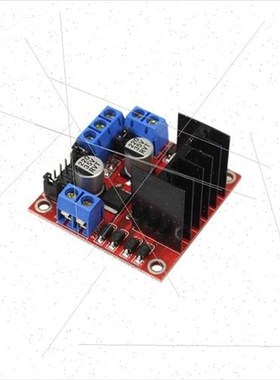 l298n双H桥电机驱动板模块l289直流步进电机智能机器人车配件驱动