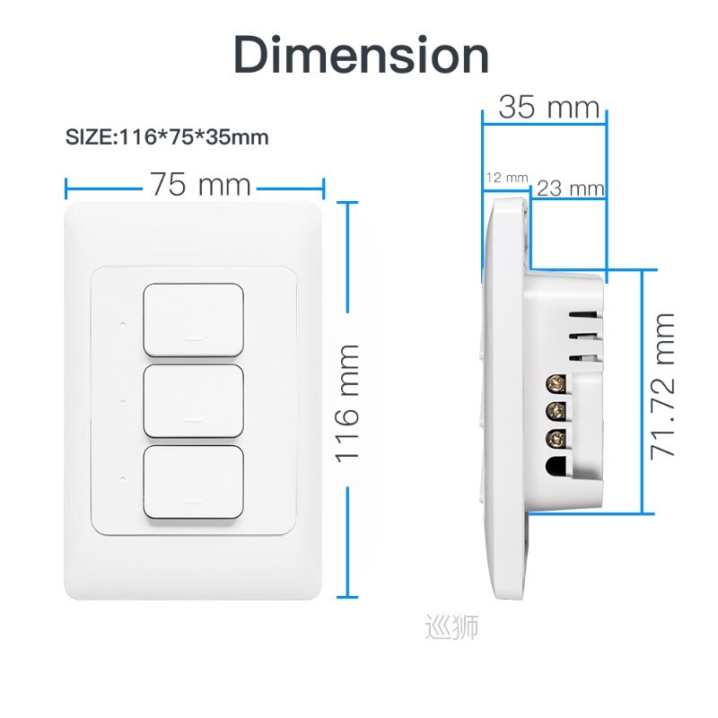 Tuya Zigbee Switch Neutral Optional Alexa Google Home APP Co