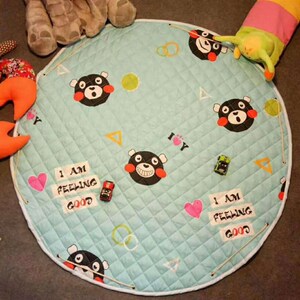 Kid Bedroom Baby Play Mat Portable Toy Storage Bag Cute Chil