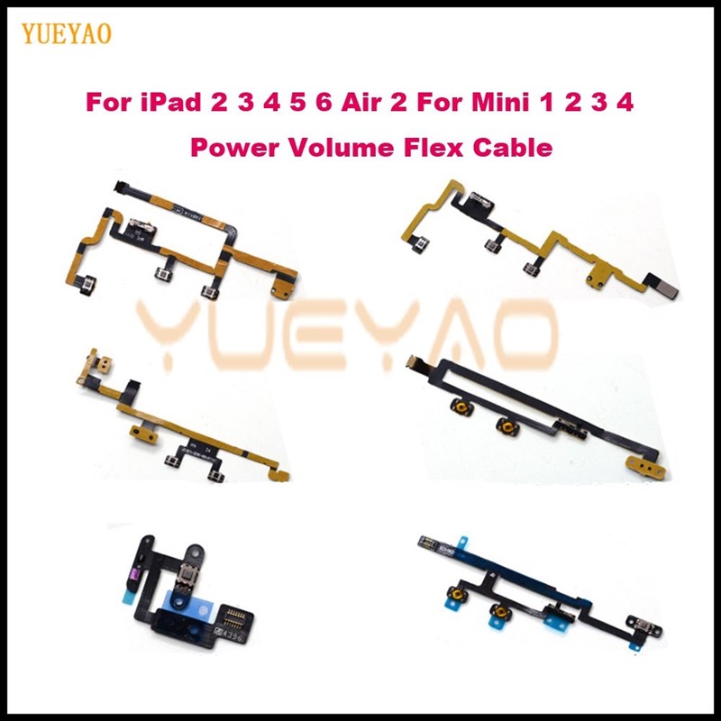 Power On Off Button Volume Switch Control Flex Cable Ribbon