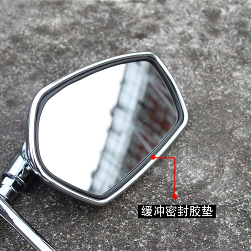 摩托车后视镜倒车镜反光镜骏驰 GT125X悍骏 GR150骏龙QSY125后视