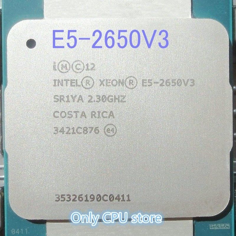 极速original  xeon e5-2650v3 2.3ghz 25m 10-cores 22nm lga201