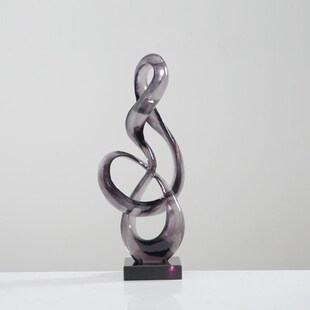 饰海 现代简约雕塑工艺品样板间家居客厅电视柜旁桌面装 折扣价