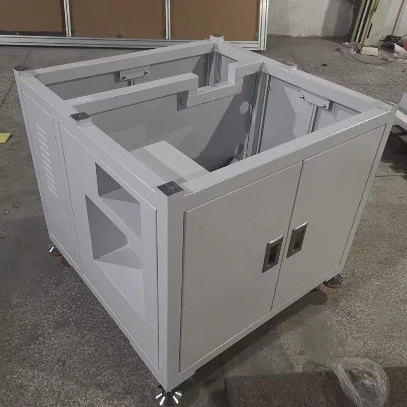 钣金加工机箱机架电箱电控外壳烤漆304不锈钢拉丝来图定制非标,金属材料及制品,金属加工件/五金加工件,淘宝优惠券,粉丝福利购,淘宝优惠卷