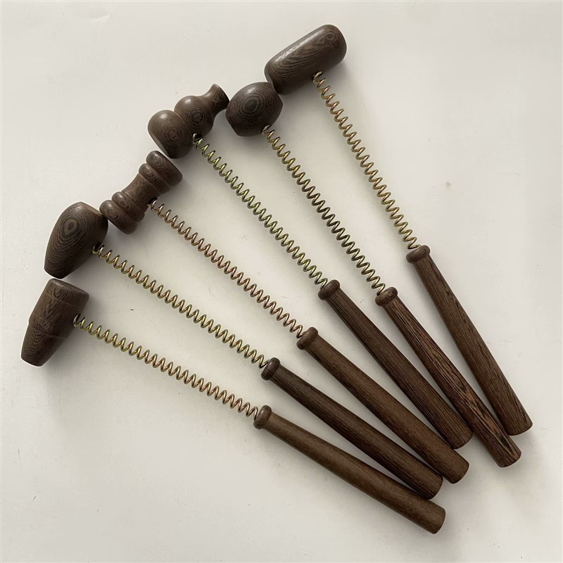 木质捶背器敲打锤红木经络肩预拍打棒敲背腰部放松神器