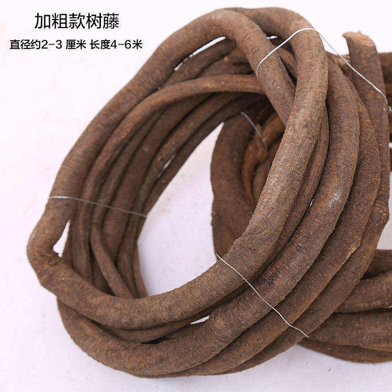 内藤枯藤装树红山藤藤蔓树枝室饰客厅仿真葡萄叶花藤条假植物树干