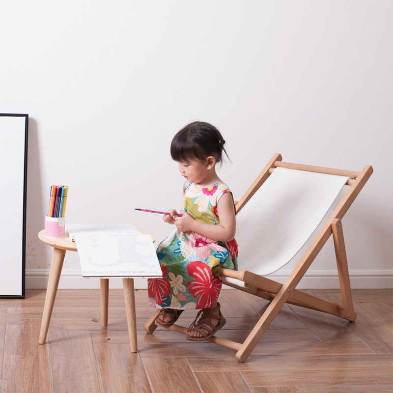 实木躺椅小号折叠椅子儿童躺椅摄影道具阳台午休椅民宿户外沙滩椅,住宅家具,折叠椅/躺椅,淘宝优惠券,粉丝福利购,淘宝优惠卷