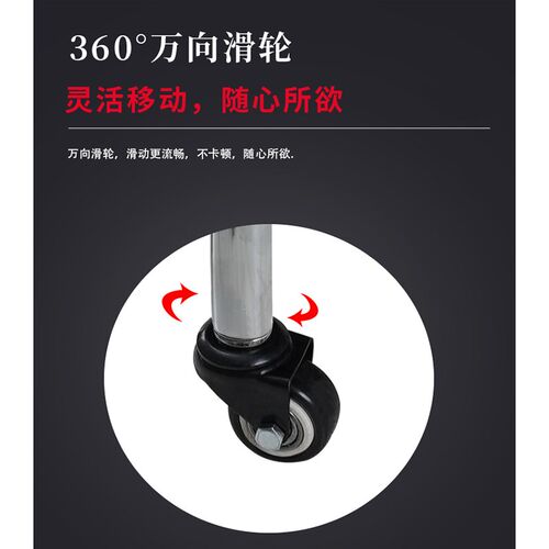 W7带轮b小凳子家用滑轮矮凳成人带娃学步凳美缝凳万向轮板凳移动