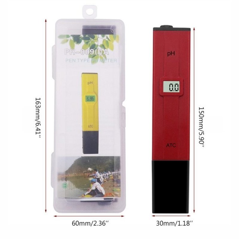 现货Pocket Pen Water Test ATC zDigital PH Meter Tester PH-00
