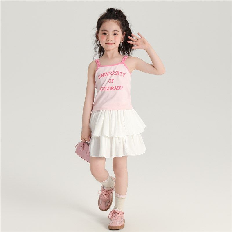 沫沫家夏装女童半身裙2024夏季新款儿童白色蛋糕花边裙子,童装/婴儿装/亲子装,半身裙,淘宝优惠券,粉丝福利购,淘宝优惠卷