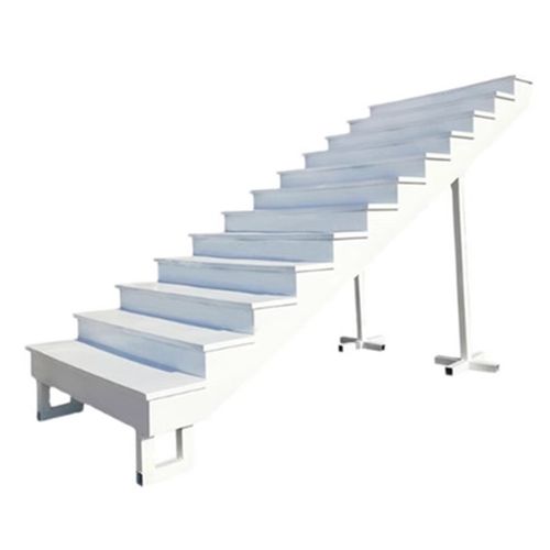 网红云端天梯花园餐厅装饰打卡道具多造型大型不锈钢落地摆件