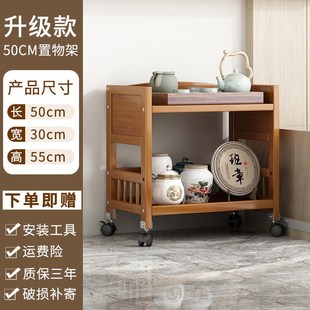 小推车落地多层家用卫生间多功能简易储物架子 收纳置物架厨房新款