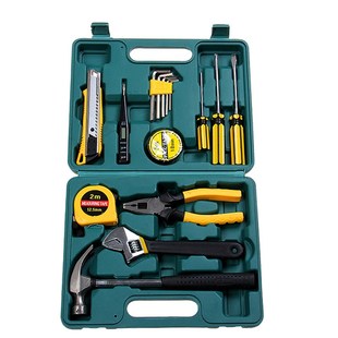 工具包8盒9件套 组合件13工具箱维修件件12保险汽件家用16车用套装