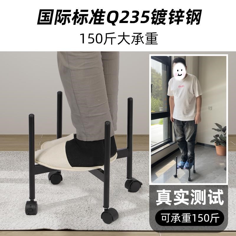 铁艺十字花架子客厅落地式花盆托架阳台移动花架底座植物置物架