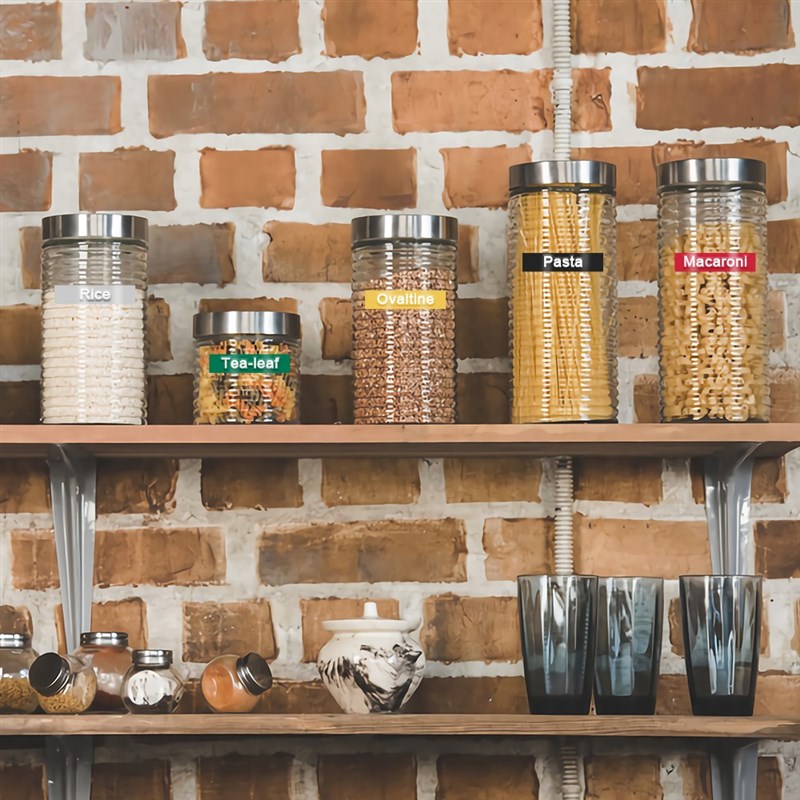 for DYMO MOTEX E101 Label Maker with 5pcs 3D Embossing Tape