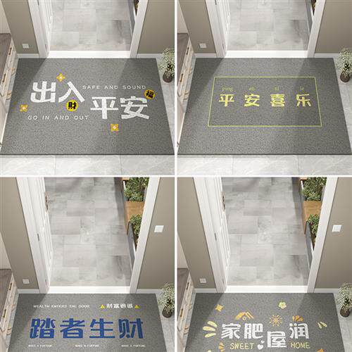 地垫进门入户门垫玄关丝圈脚垫家用2E023新款耐脏防滑垫进户地毯