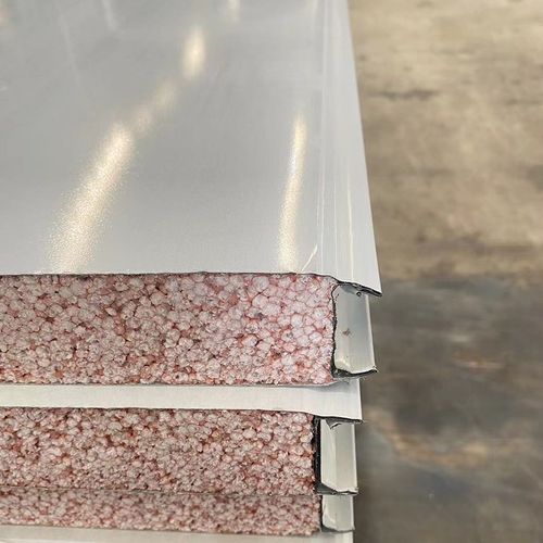 彩钢板50真金板不老泡净化板岩棉夹芯板中空玻镁板硅岩板工厂自营