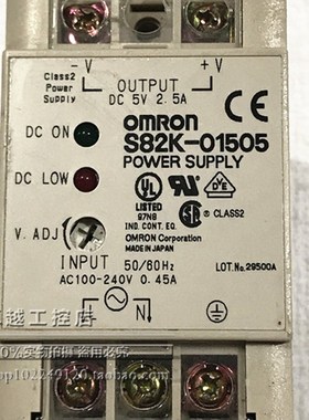S82K-0150正  5VDC 2.5A 原装5品进口开关电源 S82K-0 5051现货