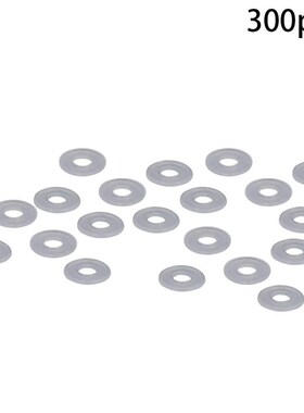 300PCS White M3~M12 Nylon Washer Thickness 0.8~2mm Insulatio