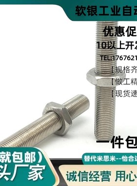 正辰ANBNM 6 8 10 粗牙型调整螺丝组件 圆弧螺栓镀镍PAS16-M6-L20