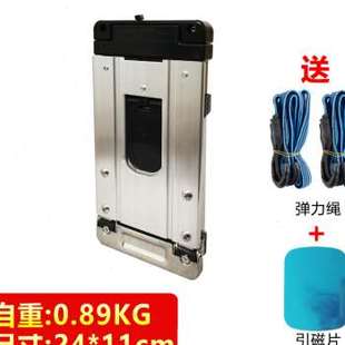 手拉车家u用购物拉货行李 厂促携不锈钢买菜小拉车可折叠可迷你式